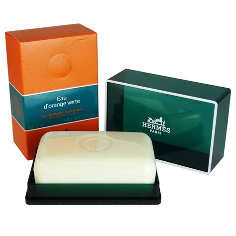 hermes orange soap|hermes body soap.